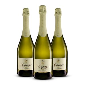 Confezione 3 bottiglie Cépage Spumante Brut - Le Morette